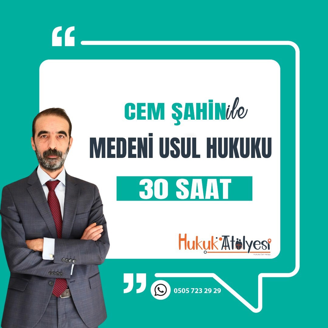 Hmgs - Hakimlik Medeni Usul Hukuku(HMK)