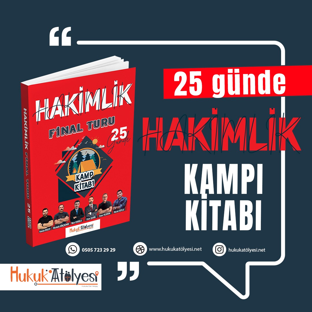 25 günde Hakimlik Kamp Kitabı
