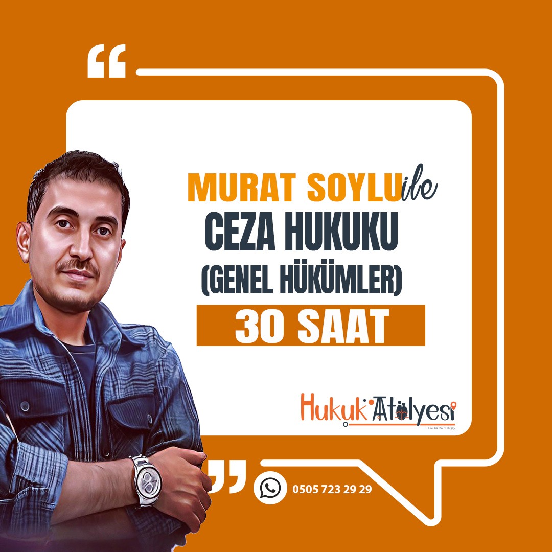 Hmgs - Hakimlik Ceza Hukuku Genel Hükümler
