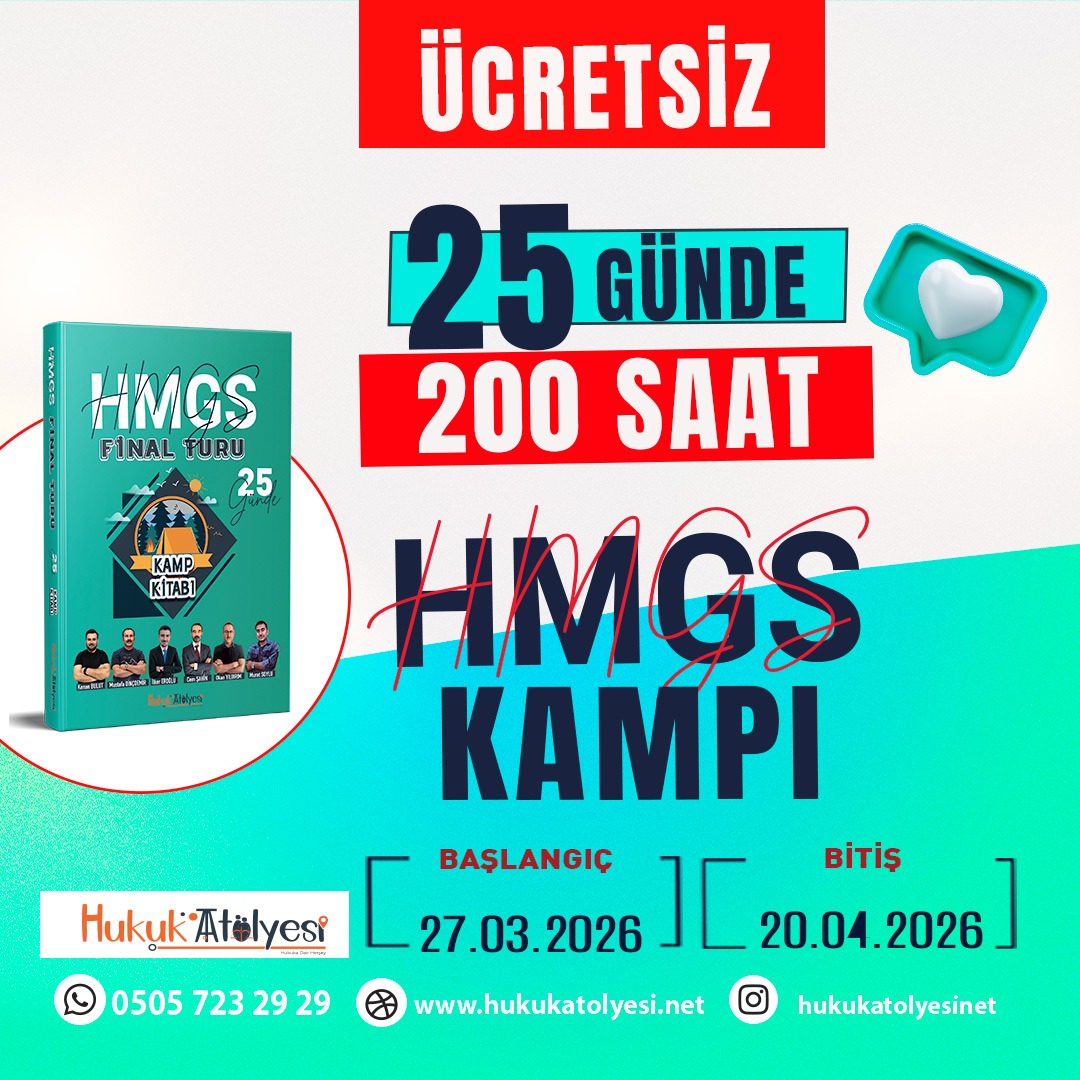 25 Günde HMGS Kampı 2026 Ücretsiz